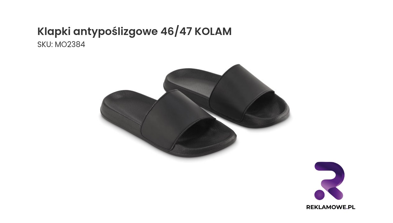 Klapki antypoślizgowe rozmiar 46/47 marki KOLAM