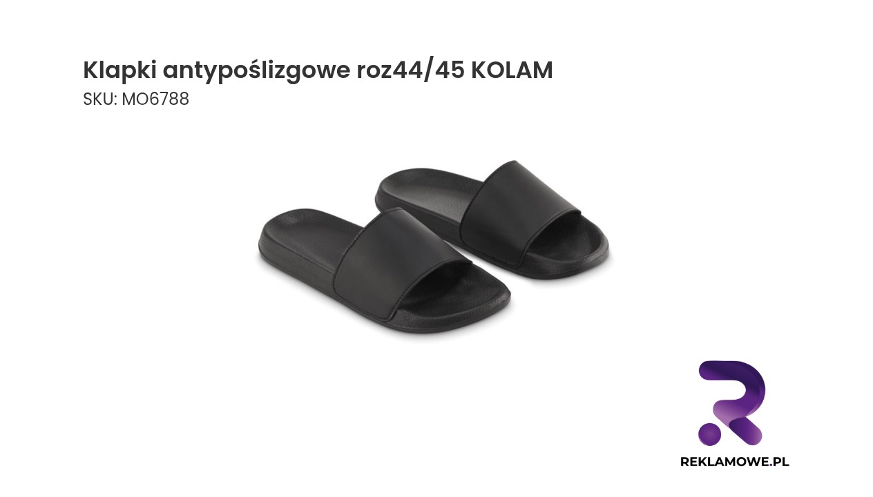 Klapki antypoślizgowe KOLAM w rozmiarze 44/45