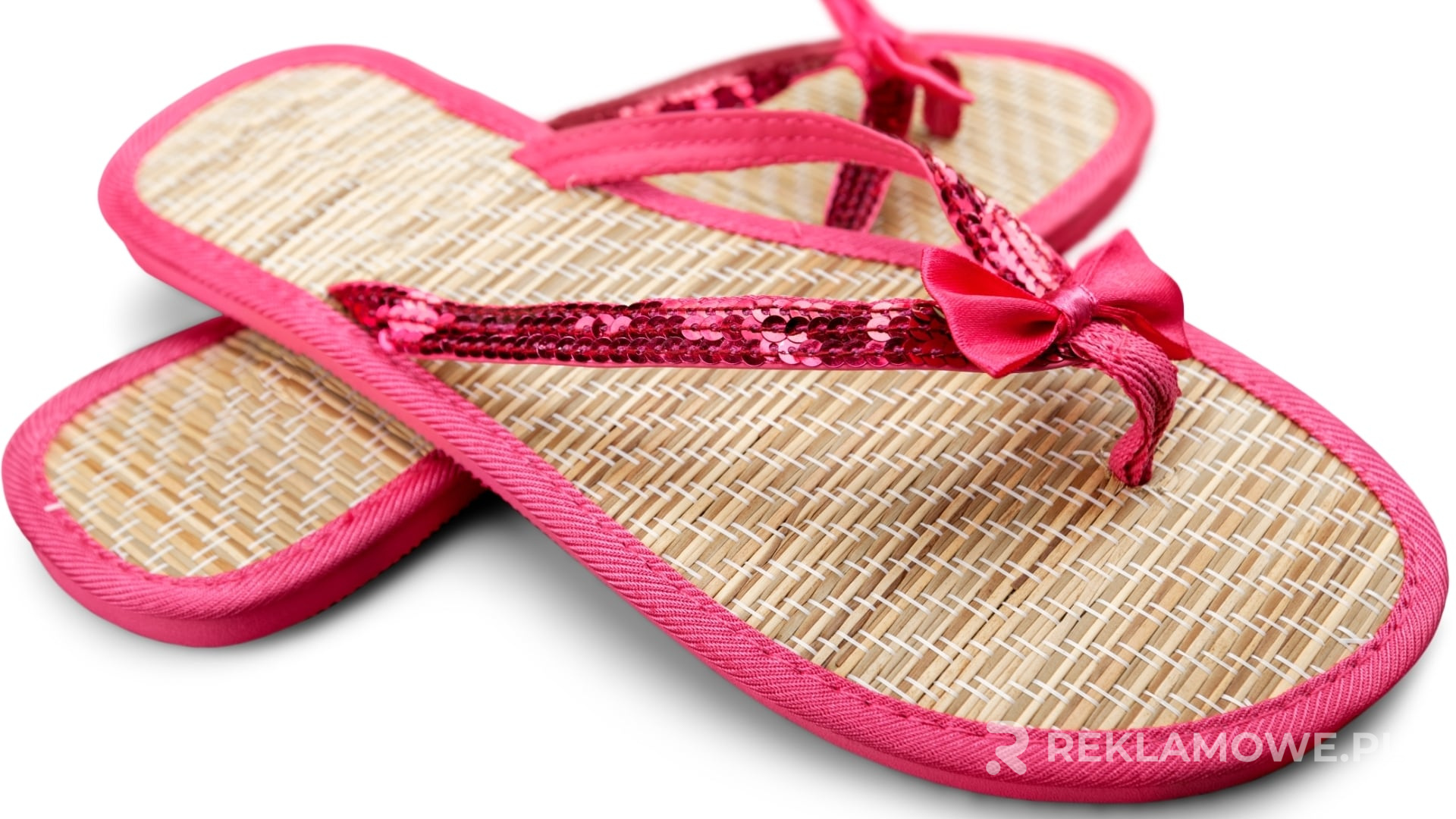 Kolorowe klapki reklamowe w różnych wzorach